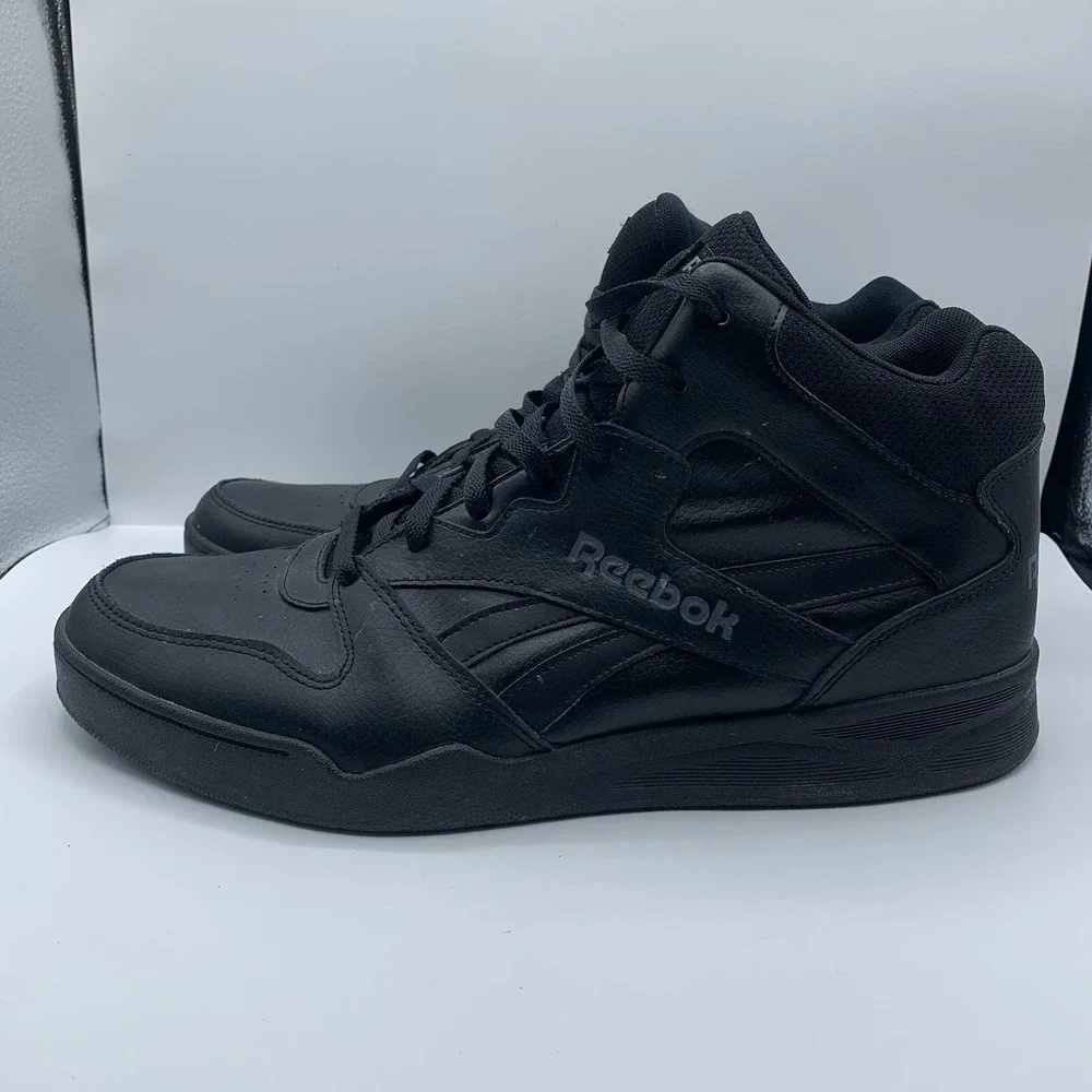 Reebok Royal BB mid basketball shoes black Size 15